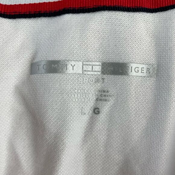 NWOT Tommy Hilfiger Sport Quarter Zip Polo Top Size L - Picture 6 of 7